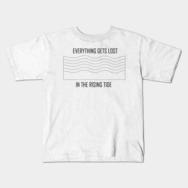 Rising Tide Kids T-Shirt by thecaoan